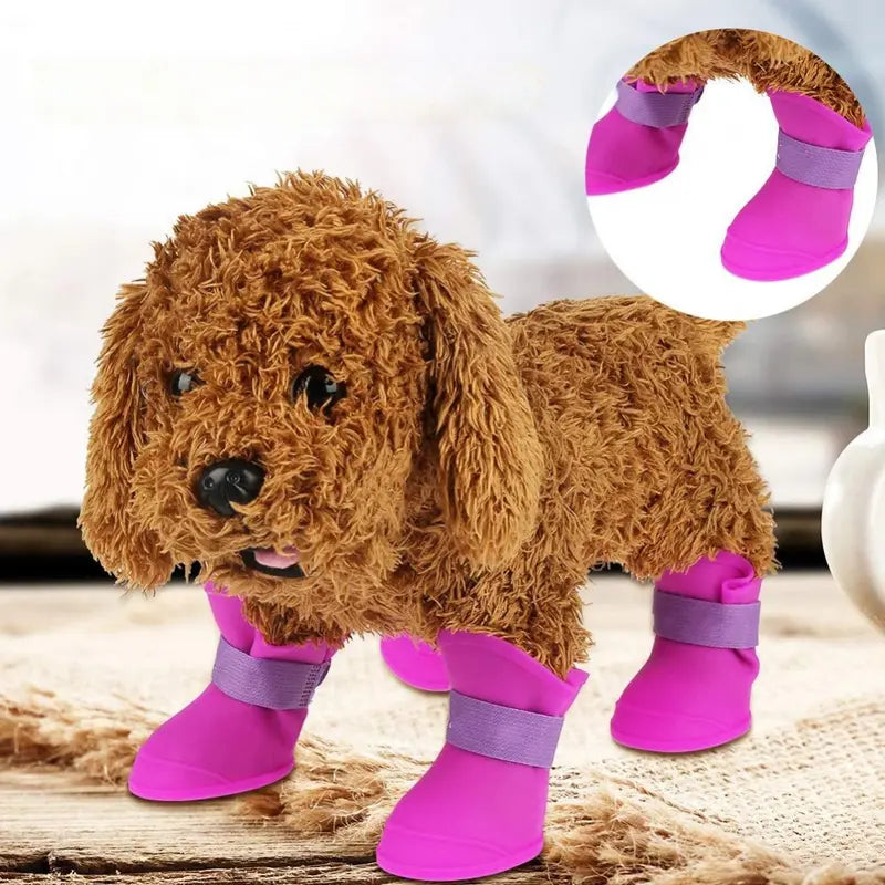 Pawsafe All-Terrain Waterproof Dog Boots – Non-Slip, Breathable Canine Foot Protection