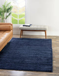10'x14'1" Calabasas Solo Rug Navy Blue - Unique Loom