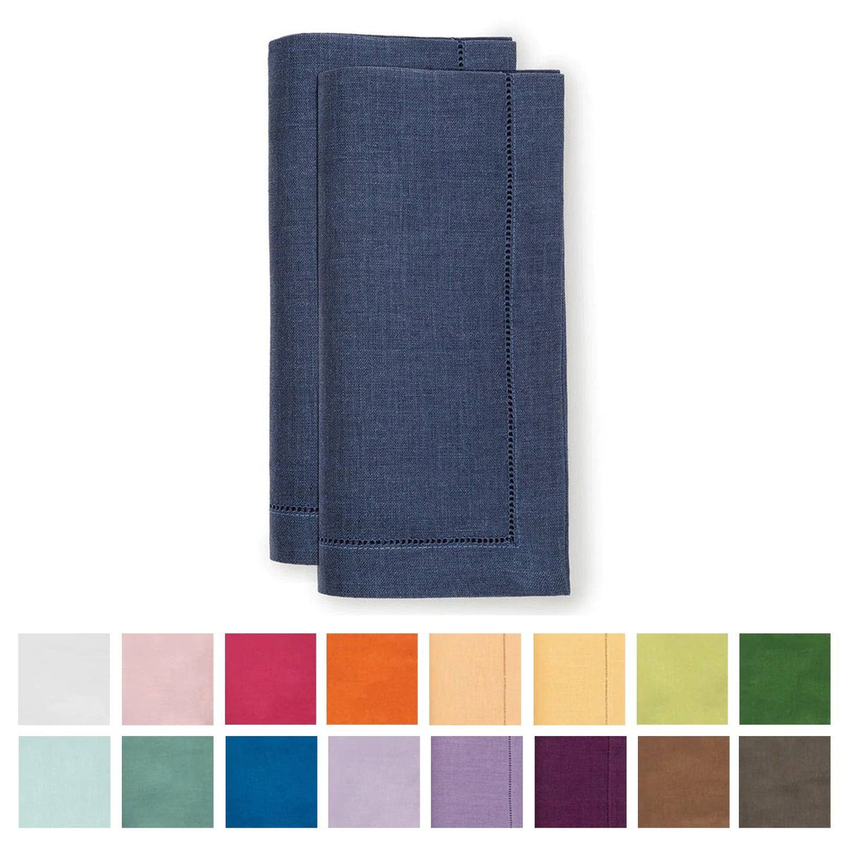 Sferra Festival 54" Square Tablecloth - Navy