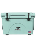 ORCA 40-Quart Hard-Sided Cooler – Rugged Insulated Ice Chest with 7-Day Ice Retention, Seafoam Green (2026)
