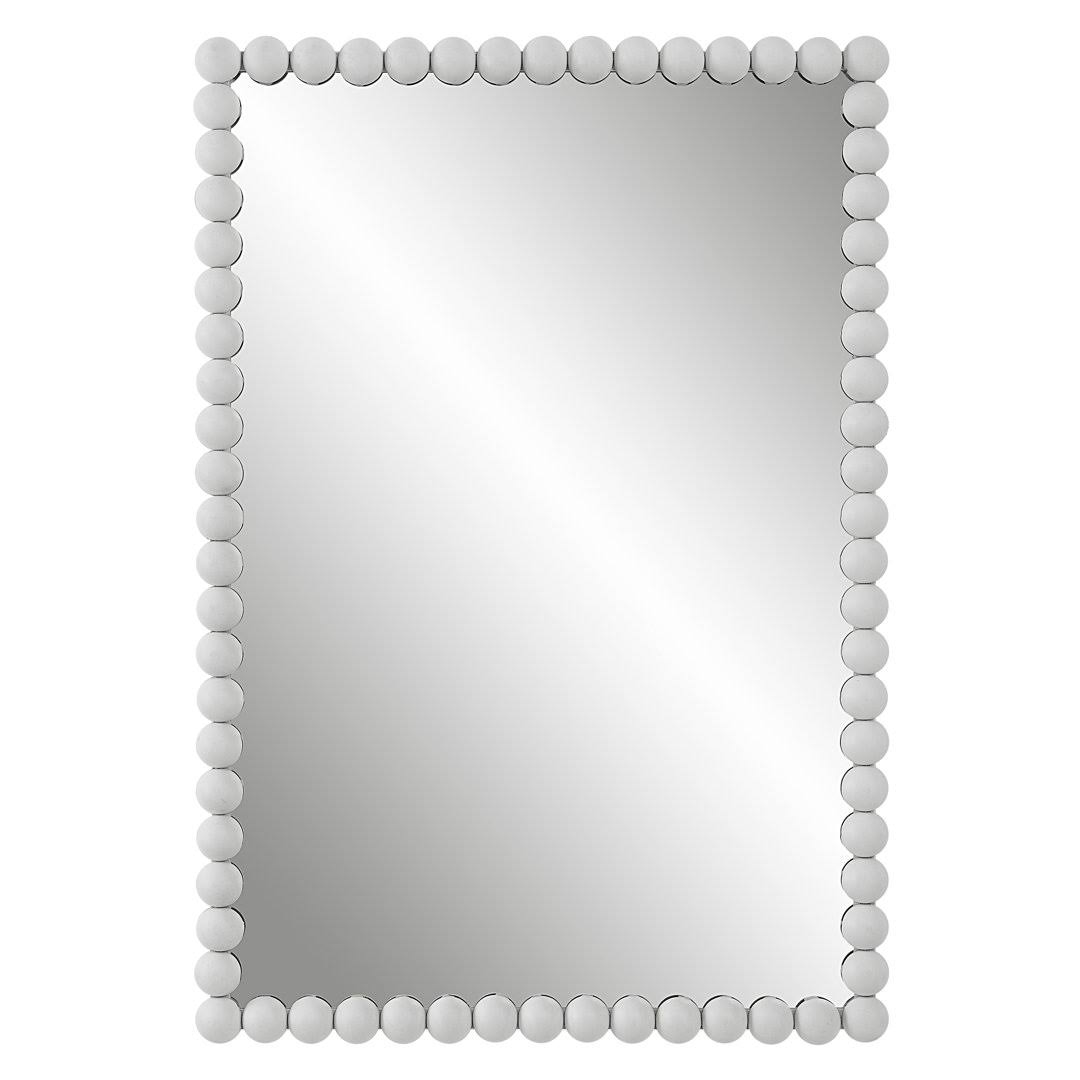 Sanne Black Vanity Mirror Birch Lane Finish: Matte White