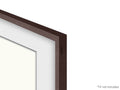 Samsung - 55" The Frame Customizable Bezel - Modern Brown