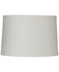 Springcrest White Linen Drum Lamp Shade 15x16x11 (Spider)