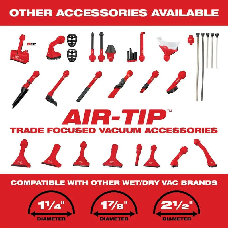 Milwaukee M18 Compact Vacuum 0882-20 from Milwaukee