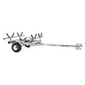 Malone LowMax 2 Galvanized Kayak Trailer – 600 lb Capacity, J/V Rack System, LED Lighting, Made in USA