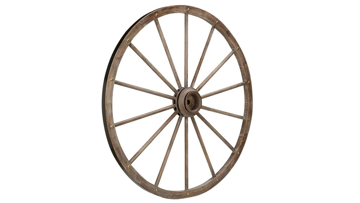 Red Shed 41.5 in. Decorative Wagon Wheel