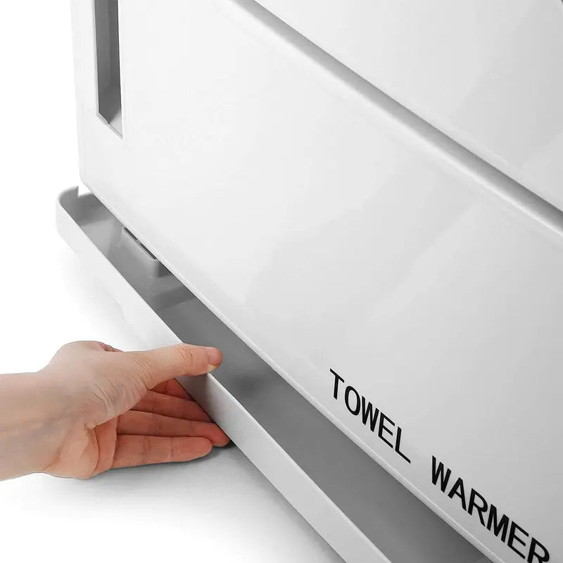 Professional White Hot Towel Warmer Cabinet for Spas, Salons & Home Use – 32L Capacity