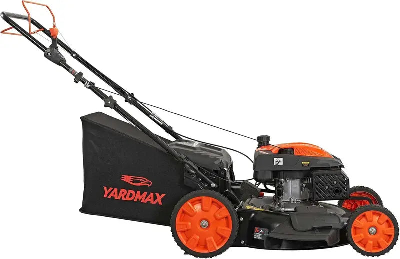 PACE 22-Inch Gas-Powered Self-Propelled Lawn Mower – 201cc Engine, 6-Speed CVT, Rear-Wheel Drive