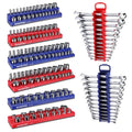 WORKPRO Magnetic Socket & Wrench Organizer Set — 8-Piece, Multi-Drive Sizes (Sockets/Wrenches Not Included)