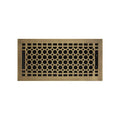 Signature Hardware 929149-6-12 Honeycomb Brass Floor Register - Brass, Size: 6 x 12, Gold
