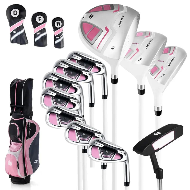 Women's Full 11-Piece Golf Set – Right-Handed Starter Kit with Oversized 460cc Driver