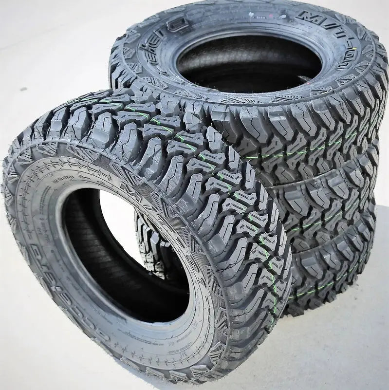 Pair of Accelera M/T-01 LT235/75R15 Mud-Terrain Tires – Load Range C, 6-Ply