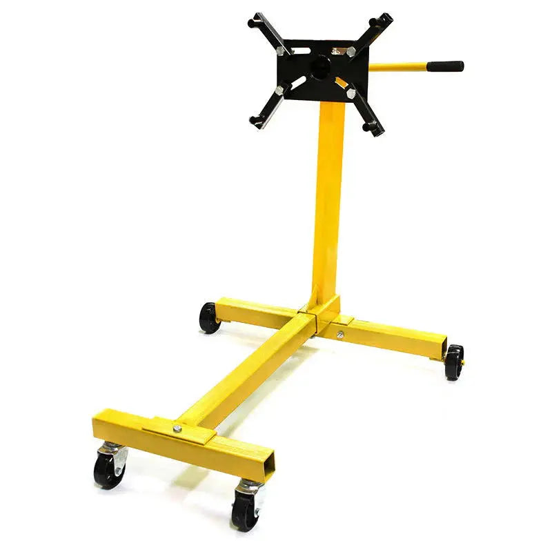 Professional 1000 lb Rotating Engine Stand Hoist – 4-Leg Automotive Lift