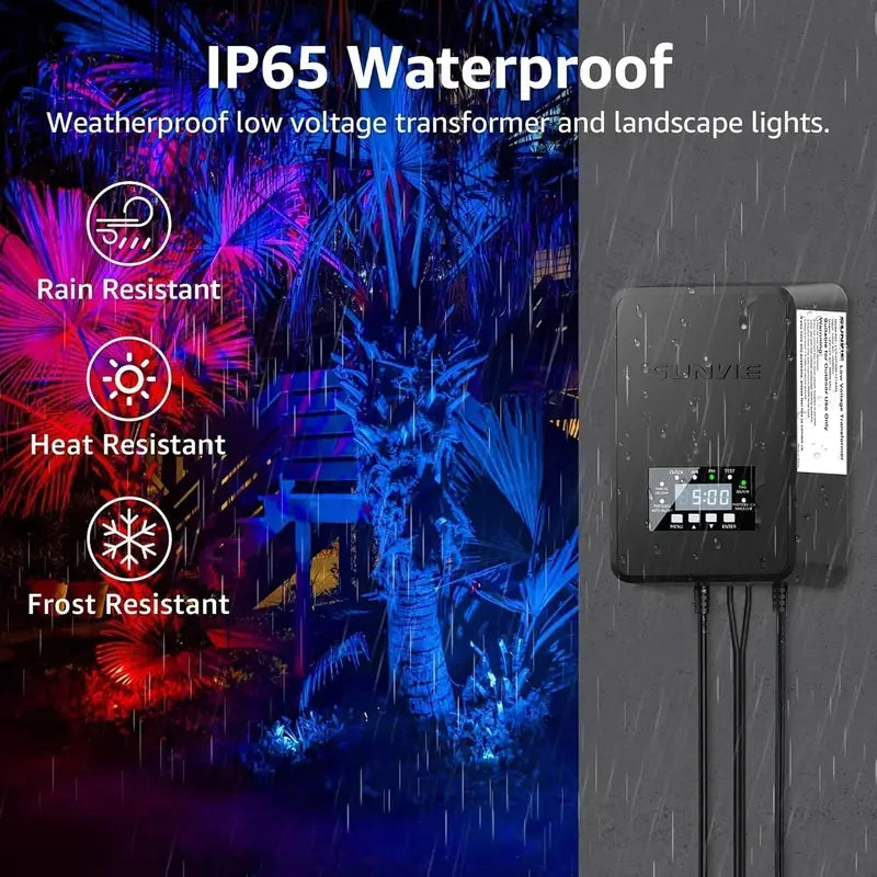 Waterproof Color-Changing LED Landscape Lighting Kit – Smart Outdoor Accent Lights