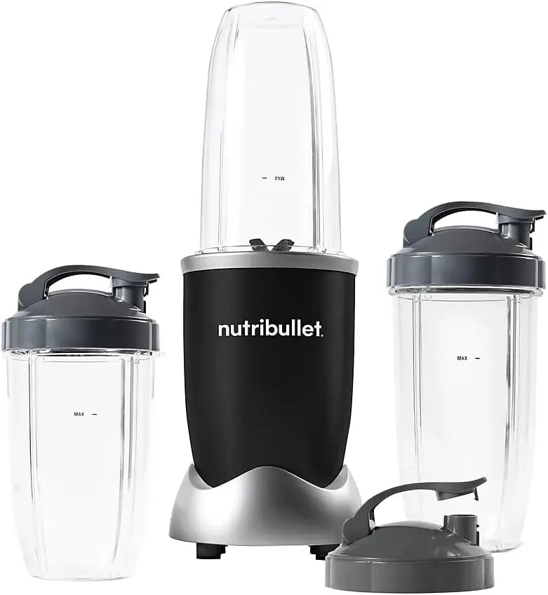 NutriBullet Pro 900W Blender, Matte Black – Compact, Powerful, Easy-Clean Smoothie Maker