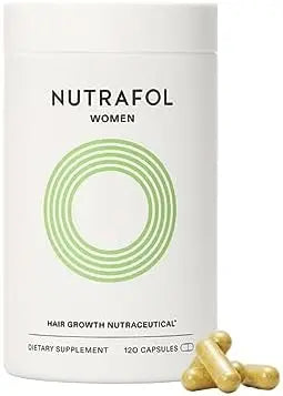 Nutrafol Women's Hair Growth Supplements – Clinically Proven, Dermatologist-Recommended for Thicker, Stronger Hair (1 Month Supply)