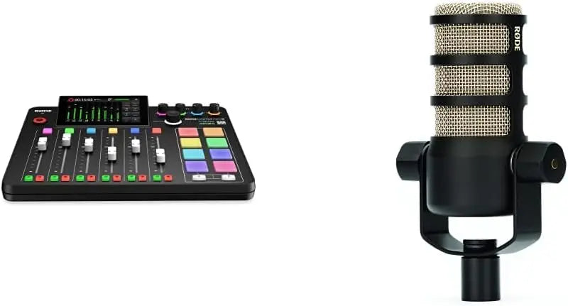 RODE RODECaster Pro II – All-in-One Podcasting, Streaming, and Audio Production Studio Console (Black)