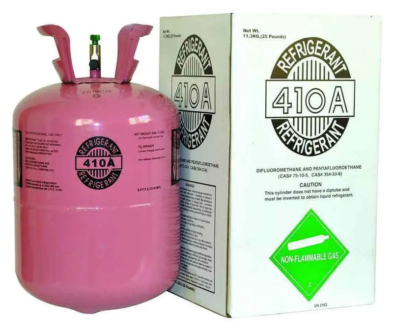 R-410A Refrigerant – 25-Pound Factory-Sealed Cylinder