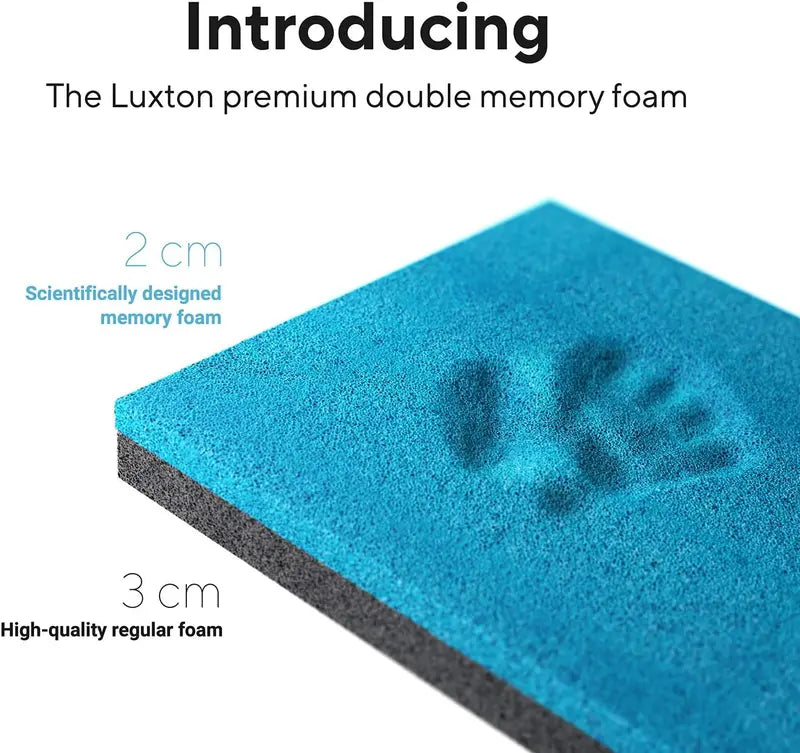 Home Premium Memory Foam Massage Table – Foldable & Portable with Carrying Case