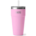 YETI Rambler 26 oz Stackable Tumbler with Straw Lid – Power Pink