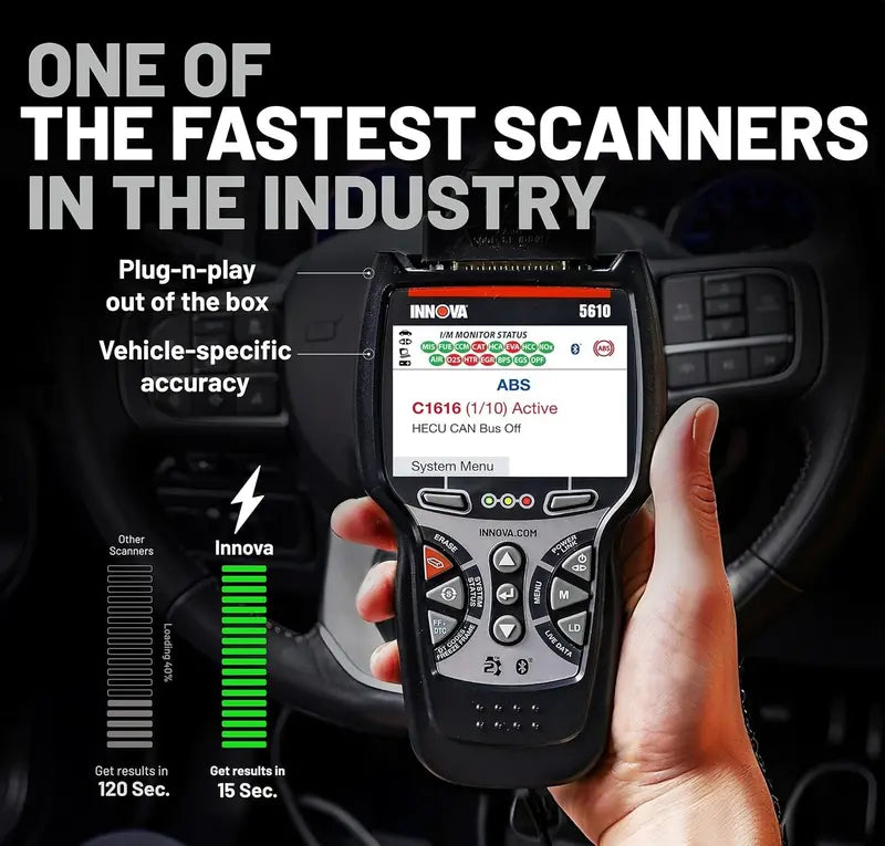 Innova 5610 OBD2 Scan Tool – Bidirectional Diagnostics with Lifetime Software Updates & Tech Support