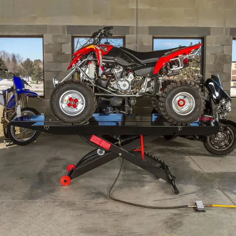 ProLift ATV Lift Table & Center Jack – Heavy-Duty Service Platform with Adjustable Height and Dual-Locking Safety Features