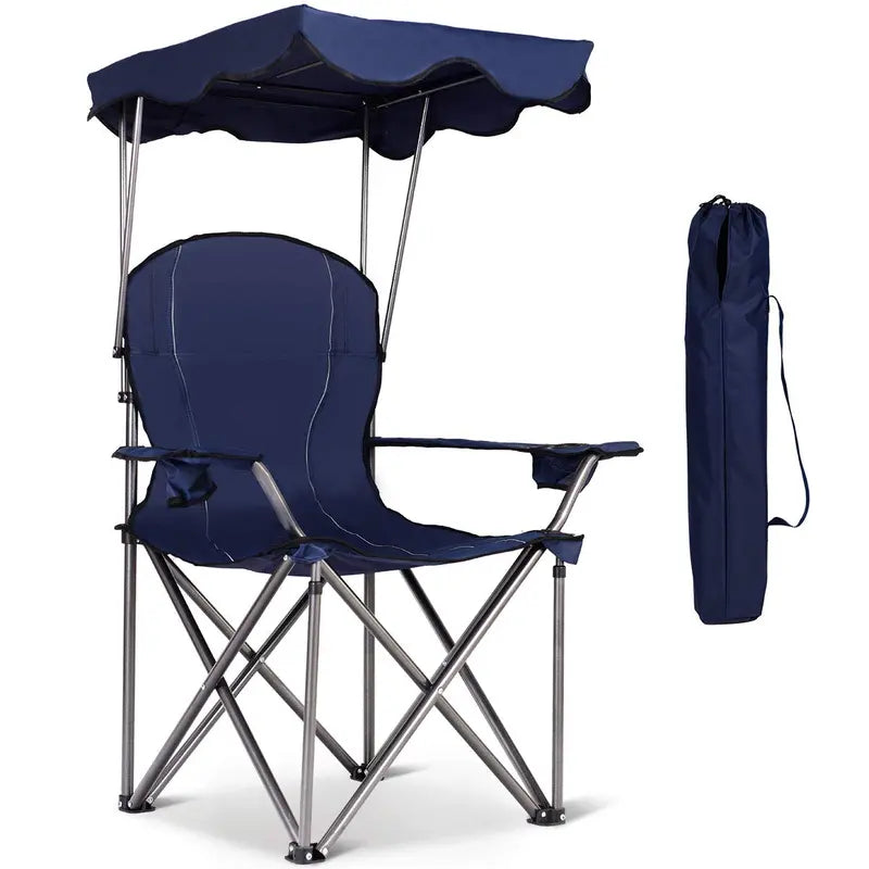 Outdoor Canopy Chair – Shade-Integrated Lounge Seat for Patios and Backyards