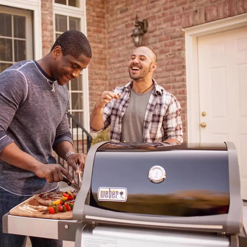 Weber Spirit E-210 Liquid Propane Grill – 2-Burner Black Model
