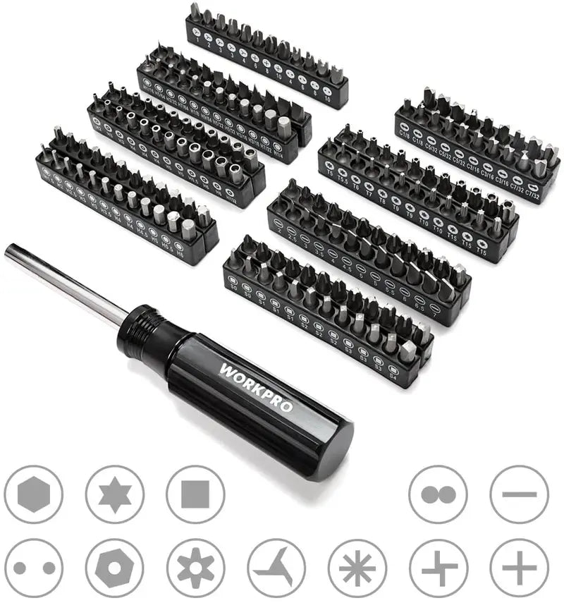 WORKPRO 450-Piece Mechanics Tool Set – Professional-Grade Kit in Heavy-Duty Storage Case