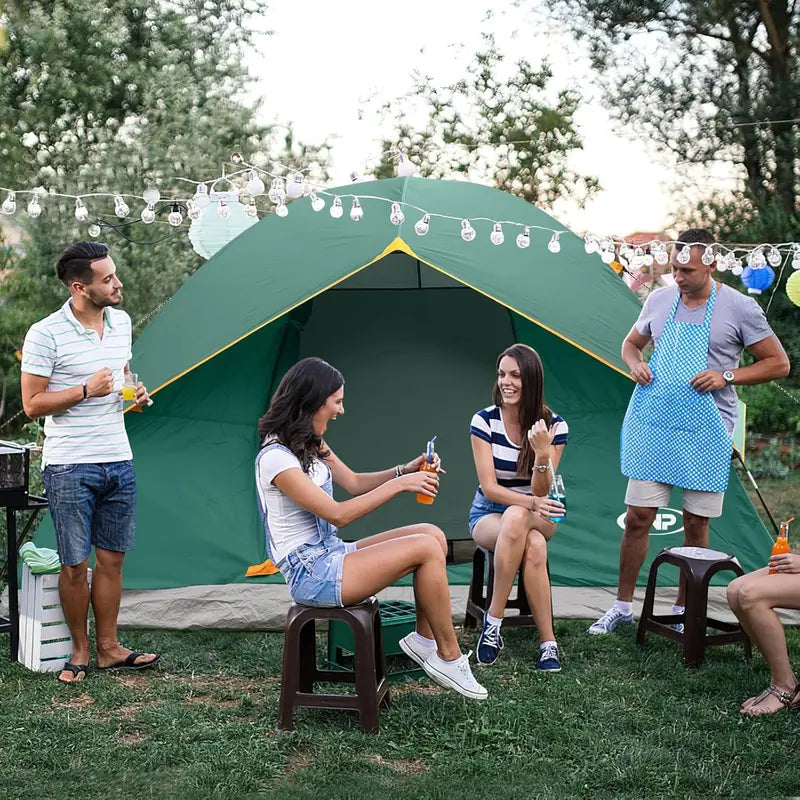 Versatile Dome Camping Tent – Lightweight, Portable Shelter for 2–6 Campers, Ideal for Backpacking & Beach Trips