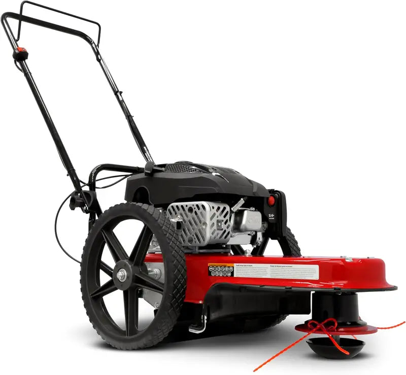 Viper 160cc Walk-Behind String Trimmer Mower – 22″ Cutting Width, 14″ Never-Go-Flat Wheels, Adjustable Handle, Easy Setup (Model 40314)