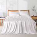 Silky Smooth Tencel Lyocell Sheet Set - King - White
