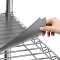 Set of 3 Shelf Liners for Wire Shelf Liner, Fits Sandusky Wire Shelves - Premium Quality (Graphite, 14 x 24)