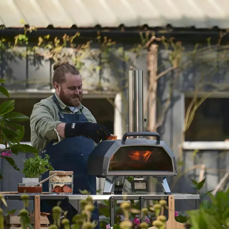 Ooni Karu 12 Multi-Fuel Portable Pizza Oven – Cooks 12-Inch Pizzas in Under a Minute