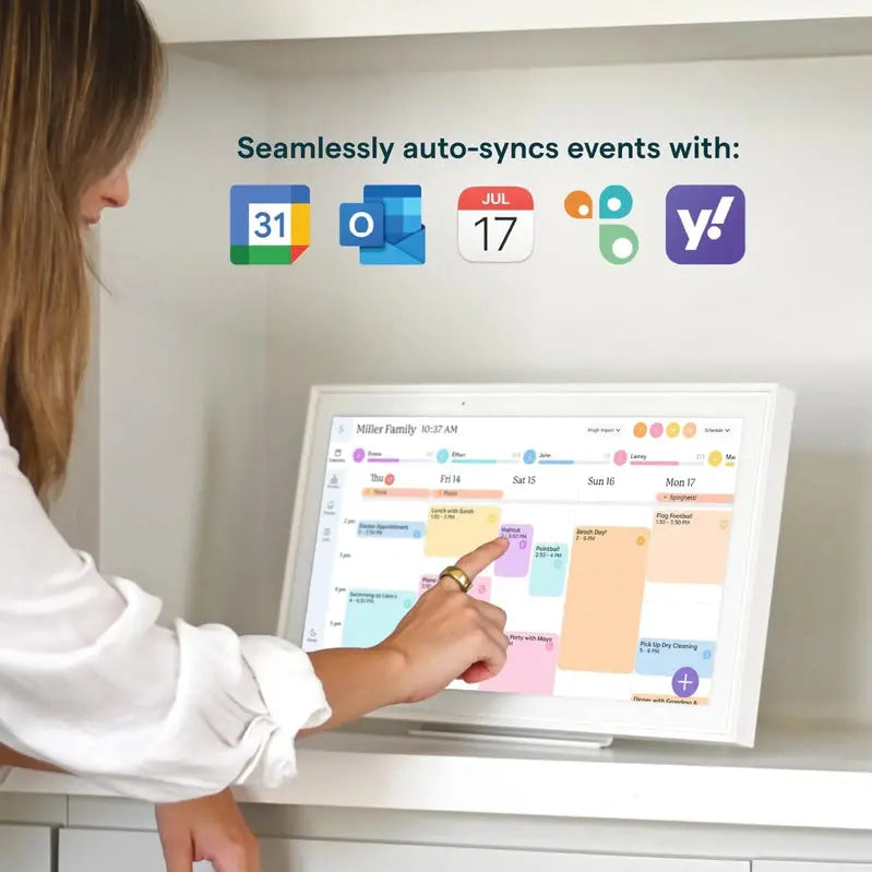Skylight Digital Chore Chart & Calendar – 15-Inch Wall-Mount Display