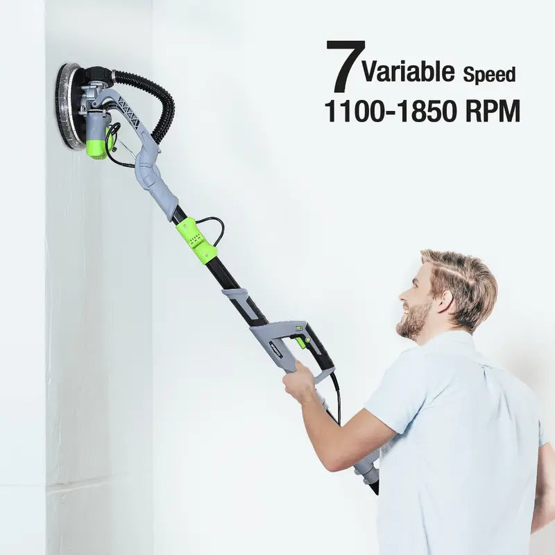 WORKPRO 720W Vacuum-Ready Drywall Sander – Dust-Reducing Electric Sanding System