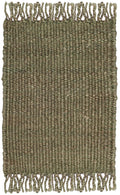 Safavieh Natural Fiber NF368G Handwoven Green Rug - 2' 6" x 4'