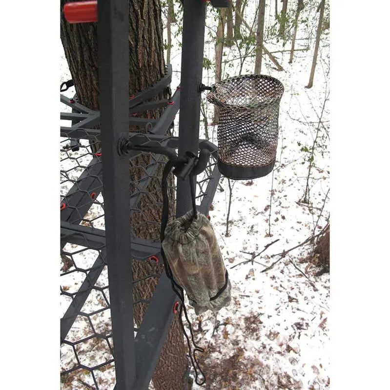 X-Stand Jayhawk 20-Foot Two-Person Ladder Stand – Lightweight Hunting Tree Stand with Safety Harness & Quiet Step Platform
