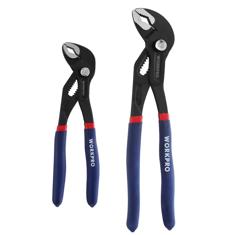 WORKPRO Groove Joint Pliers – Ergonomic Comfort-Grip Design for Precision Tasks