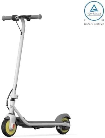 Segway Ninebot C2 Pro eKickScooter – Electric Scooter for Kids 6-14, Adjustable Handlebar, 132 lbs, UL-2272 Certified, Cruise Mode