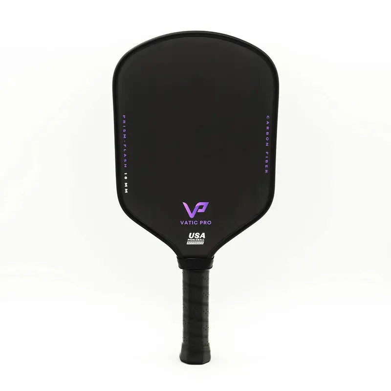 Vatic Pro Prism Carbon Fiber Pickleball Paddle 16mm – Foam Edge, Enhanced Durability, USAPA Approved