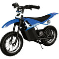Razor MX125 Electric Dirt Bike – Blue Entry-Level Off-Roader for Ages 7+, 125W Power