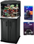 LED Aquarium Combo Kit – 32-Gallon Tank with Matching Stand and Lighting System