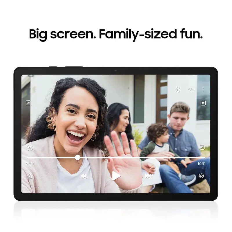 Samsung Galaxy Tab A9+ 11″ Tablet, 64GB, Silver – Family Entertainment, Android