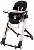 Peg Perego Siesta Highchair, Licorice – Adjustable, Compact, Comfortable Seating Solution for Children