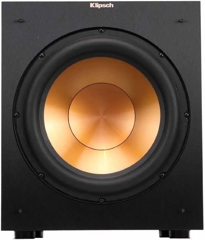 R-12SW Front-Firing Subwoofer with Copper-Spun 12″ Driver and 400W Digital Amplifier