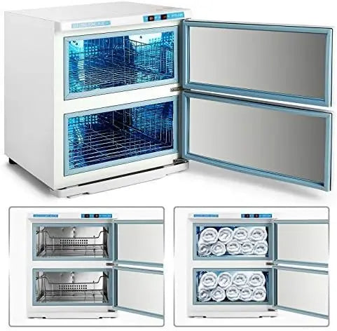Professional White Hot Towel Warmer Cabinet for Spas, Salons & Home Use – 32L Capacity