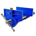Yost Vises M10WW 10-Inch Rapid Action Woodworking Vise, Cast Iron, Chrome-Plated Handle, Steel Guide Rails