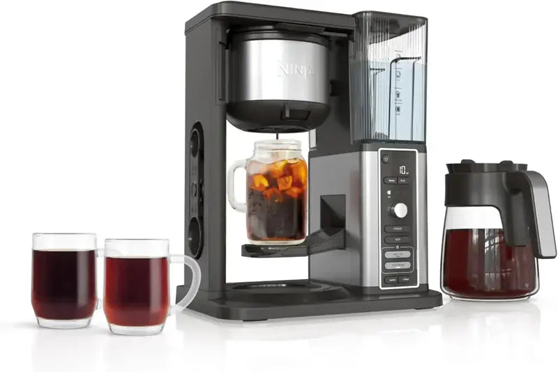 Multi-Method Hot & Iced Coffee Maker: Fast Cold Brew, 4 Brew Styles, 8 Customizable Sizes