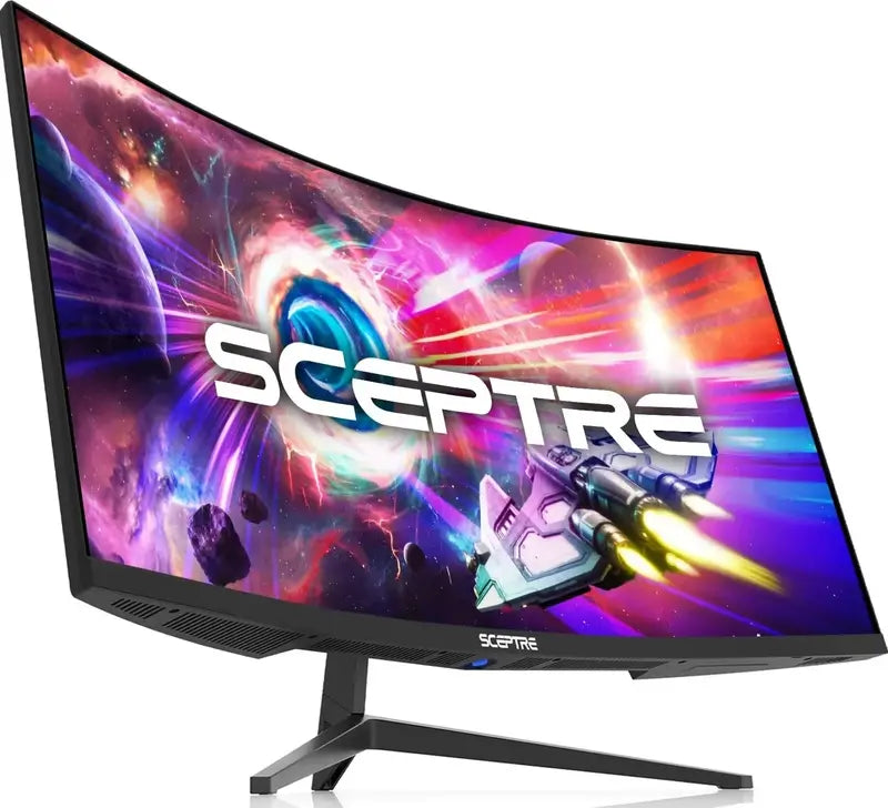 Sceptre 34-Inch Ultrawide WQHD Gaming Monitor – 165Hz Refresh Rate, Curved Design